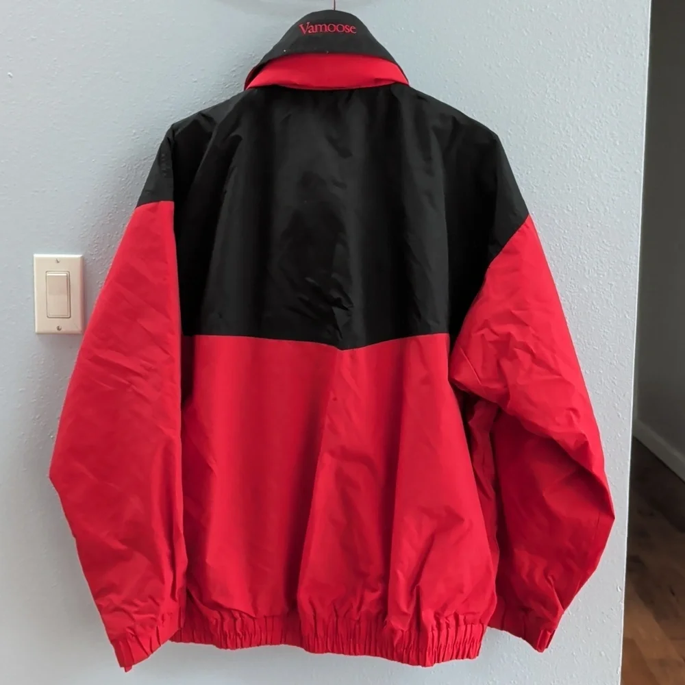 Columbia Vamoose Vintage Men's Red and Black Ski Jacket